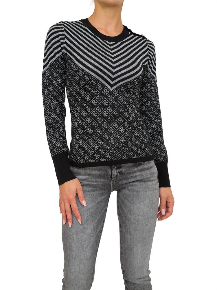 MAGLIA GUESS JEANS NERO