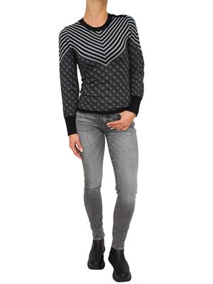 MAGLIA GUESS JEANS NERO in DONNA