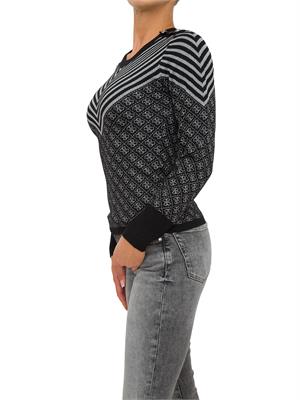 MAGLIA GUESS JEANS NERO in DONNA