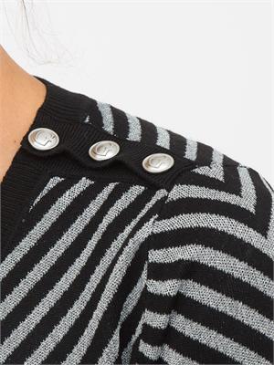 MAGLIA GUESS JEANS NERO in DONNA