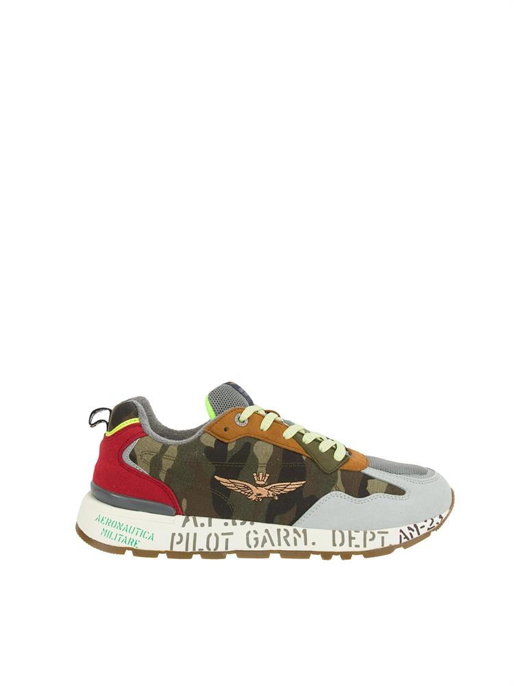 SNEAKERS AERONAUTICA MILITARE CAMOUFLAGE