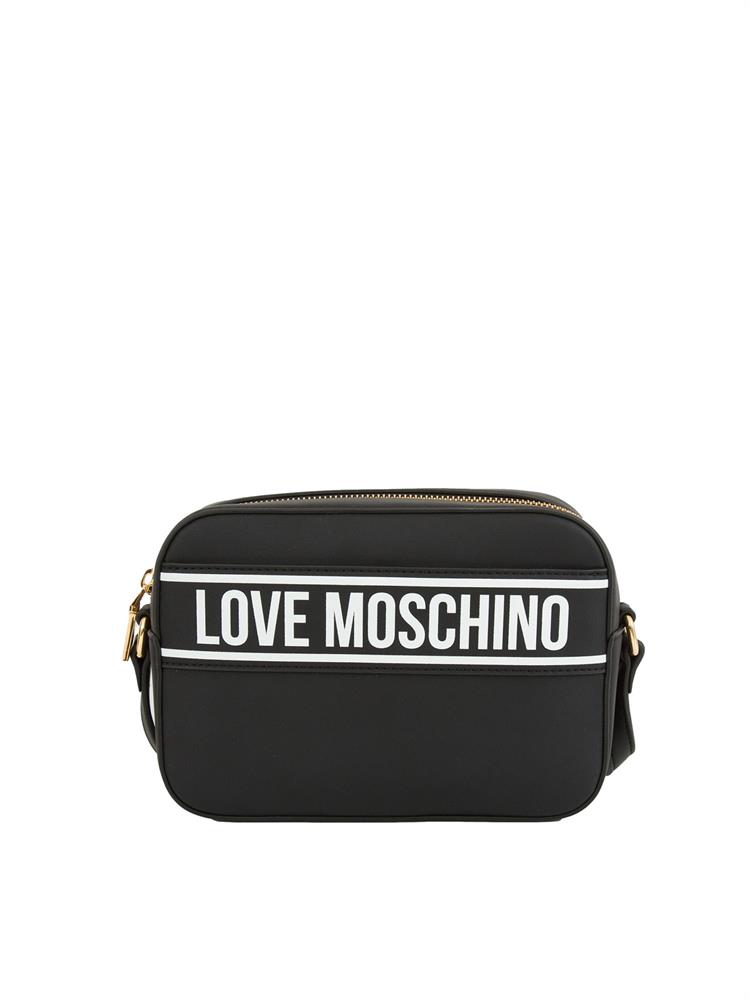 BORSA A SPALLA LOVE MOSCHINO NERO