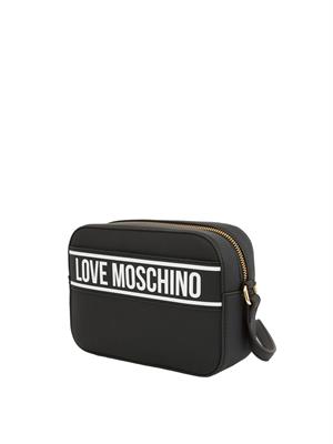 BORSA A SPALLA LOVE MOSCHINO NERO in DONNA