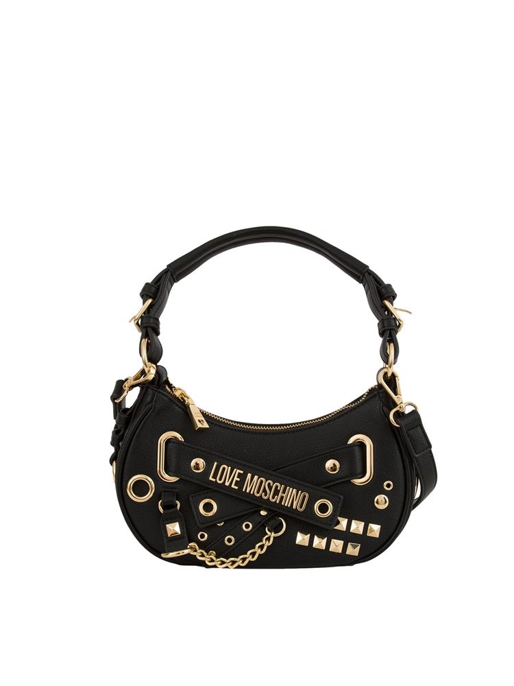 BORSA A SPALLA LOVE MOSCHINO NERO