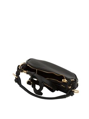 BORSA A SPALLA LOVE MOSCHINO NERO in DONNA