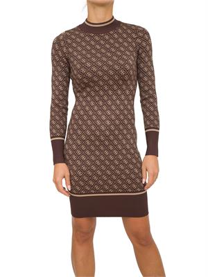 VESTITO GUESS JEANS MARRONE in DONNA