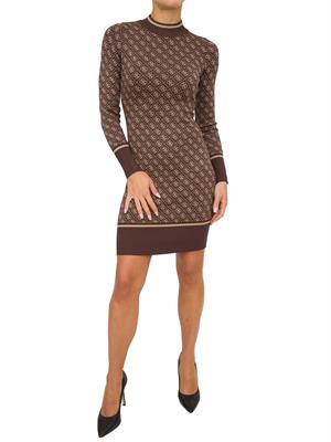 VESTITO GUESS JEANS MARRONE in DONNA