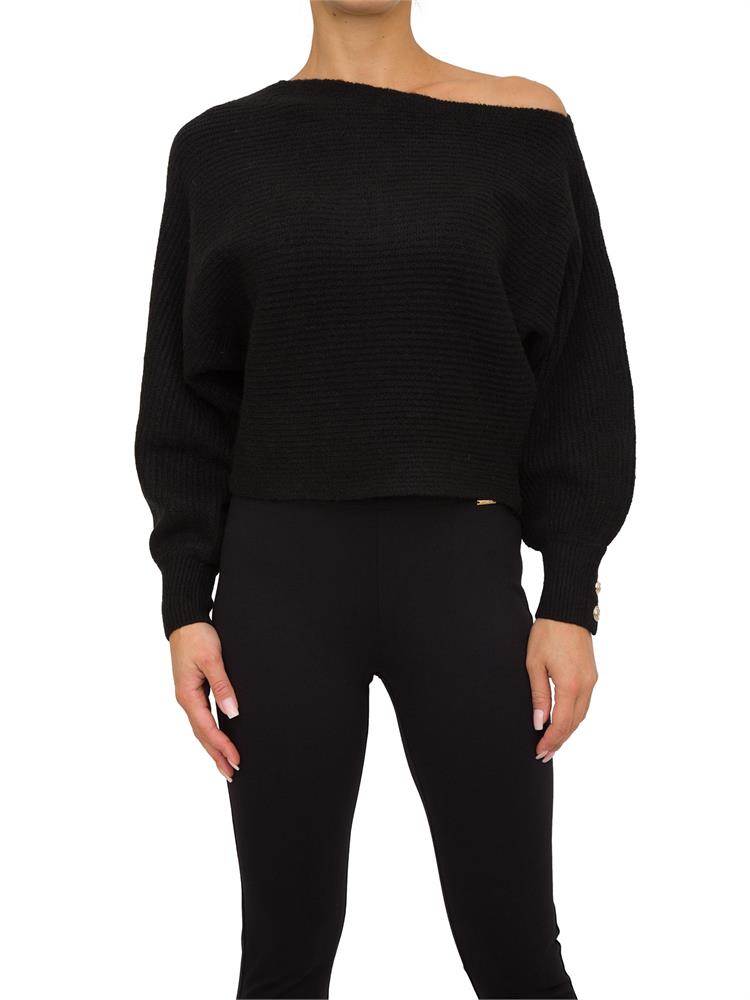 MAGLIA GUESS JEANS NERO