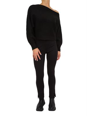 MAGLIA GUESS JEANS NERO in DONNA