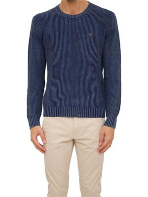 MAGLIA GUESS JEANS BLU in UOMO