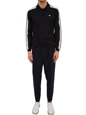 MAGLIA EMPORIO ARMANI BLU in UOMO