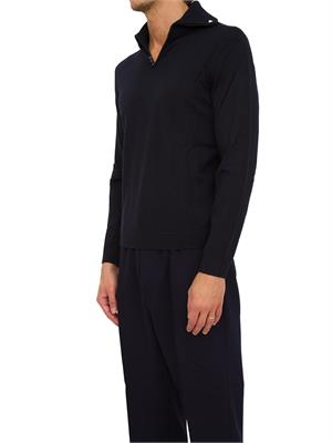 MAGLIA EMPORIO ARMANI BLU in UOMO