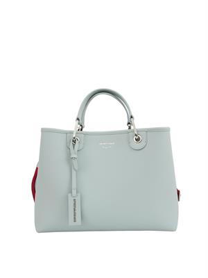 BORSA A SPALLA EMPORIO ARMANI CELESTE in DONNA