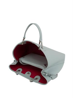 BORSA A SPALLA EMPORIO ARMANI CELESTE in DONNA
