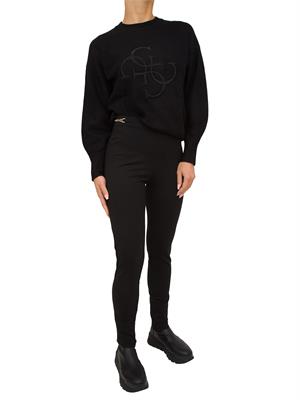 LEGGINGS GUESS JEANS NERO in DONNA
