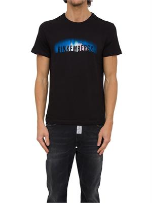T-SHIRT BIKKEMBERGS NERO in UOMO