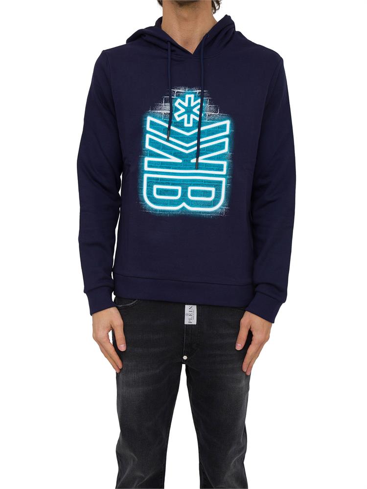 FELPA BIKKEMBERGS BLU