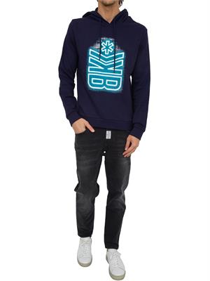 FELPA BIKKEMBERGS BLU in UOMO