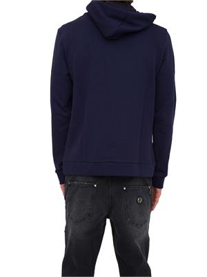 FELPA BIKKEMBERGS BLU in UOMO