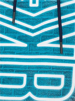 FELPA BIKKEMBERGS BLU in UOMO