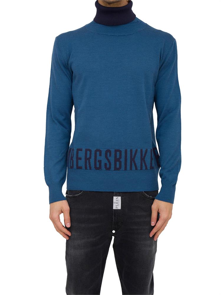 MAGLIA BIKKEMBERGS BLU