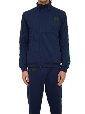 FELPA BIKKEMBERGS BLU in UOMO
