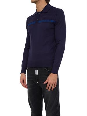 POLO BIKKEMBERGS BLU in UOMO