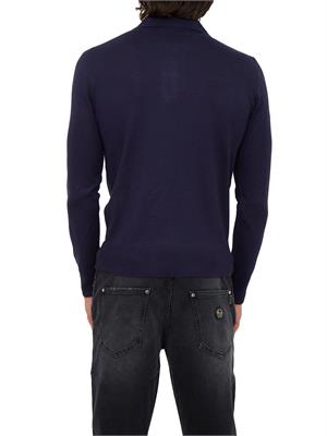 POLO BIKKEMBERGS BLU in UOMO