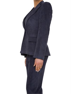 GIACCA MONOPETTO KOCCA BLU in DONNA