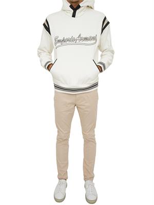 FELPA EMPORIO ARMANI BIANCO in UOMO