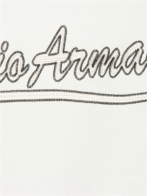 FELPA EMPORIO ARMANI BIANCO in UOMO
