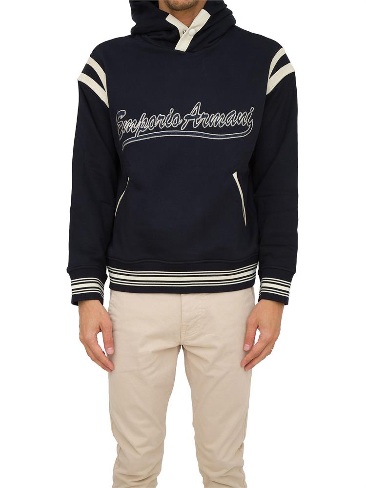 FELPA EMPORIO ARMANI BLU
