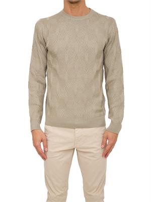 MAGLIA EMPORIO ARMANI BEIGE in UOMO