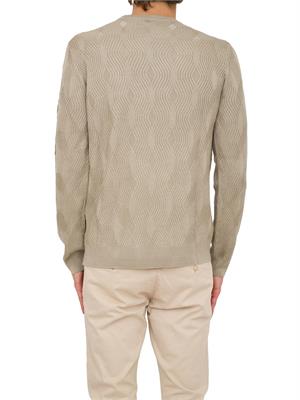 MAGLIA EMPORIO ARMANI BEIGE in UOMO