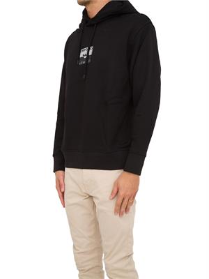 FELPA EMPORIO ARMANI NERO in UOMO