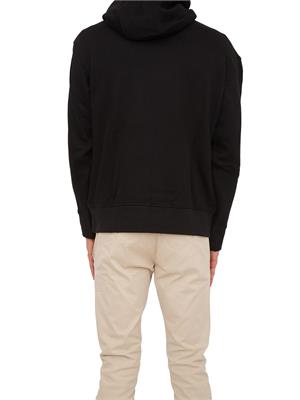 FELPA EMPORIO ARMANI NERO in UOMO