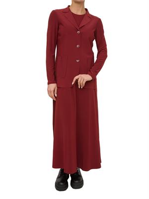 GIACCA MONOPETTO MAX MARA ROSSO in DONNA