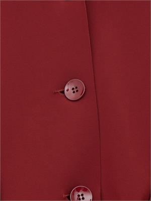 GIACCA MONOPETTO MAX MARA ROSSO in DONNA