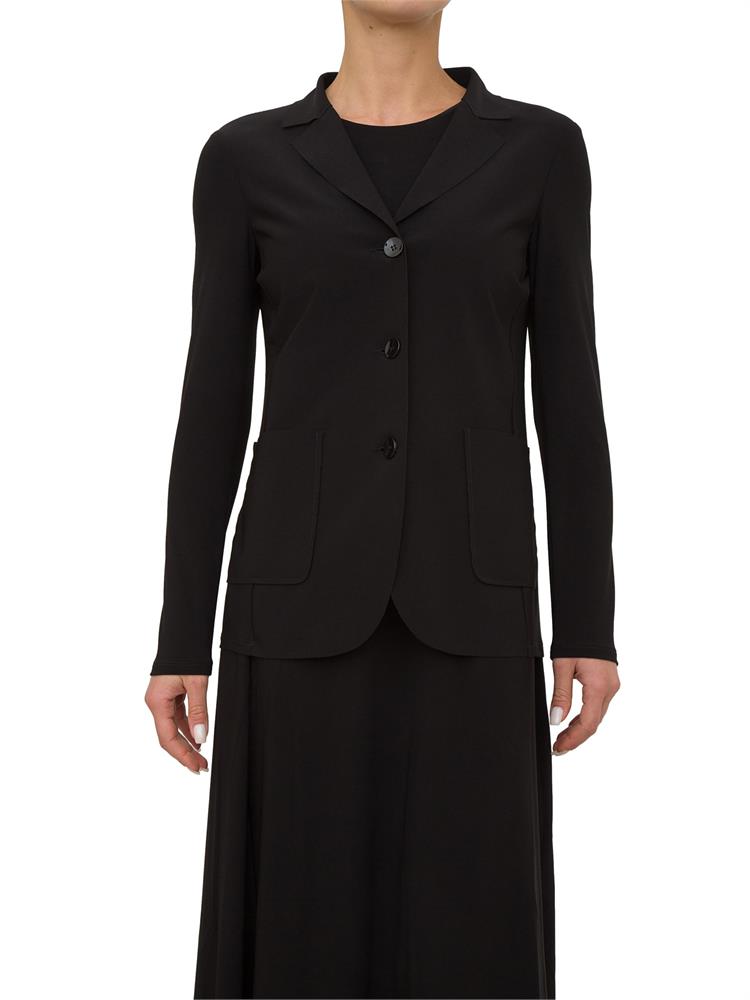GIACCA MONOPETTO MAX MARA NERO