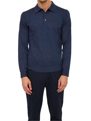 POLO CORNELIANI BLU in UOMO