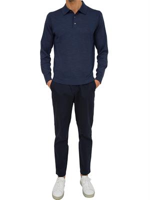 POLO CORNELIANI BLU in UOMO
