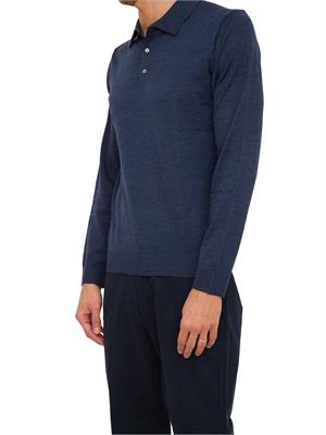 POLO CORNELIANI BLU in UOMO