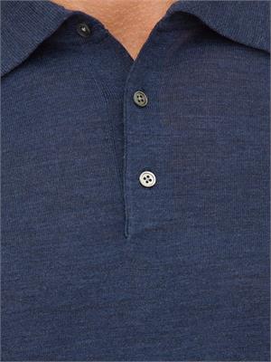 POLO CORNELIANI BLU in UOMO