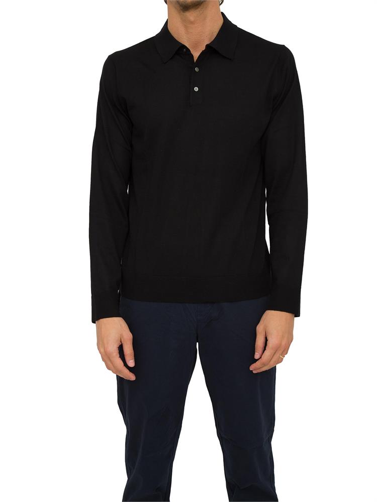 POLO CORNELIANI NERO