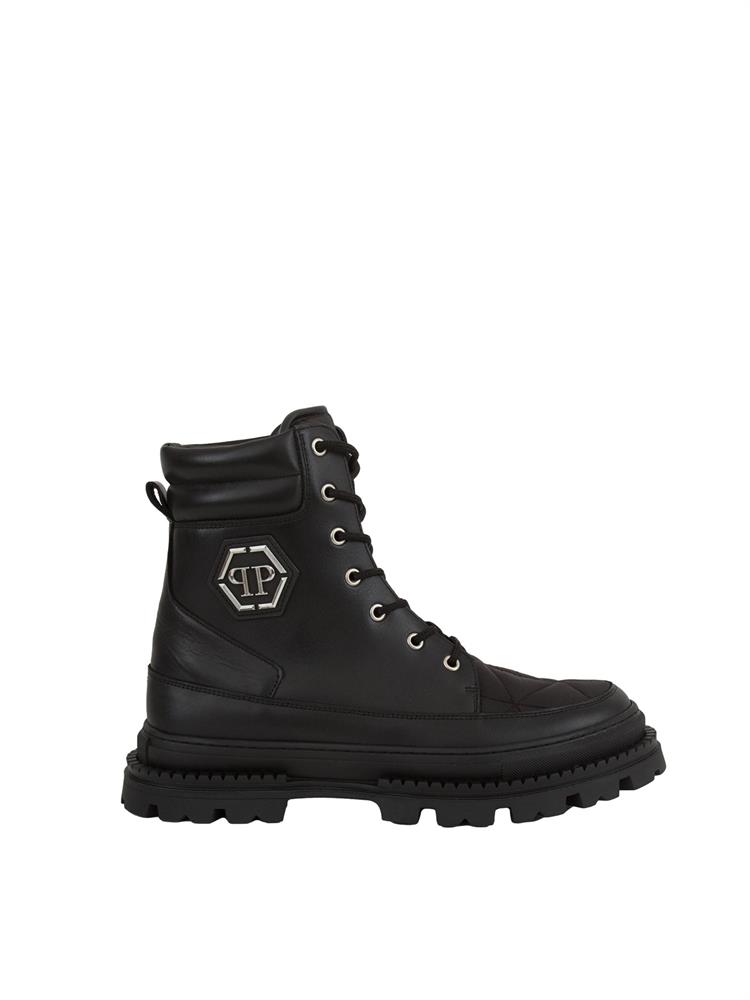 SCARPE STRINGATE PHILIPP PLEIN NERO