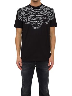 T-SHIRT PHILIPP PLEIN NERO in UOMO