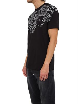 T-SHIRT PHILIPP PLEIN NERO in UOMO