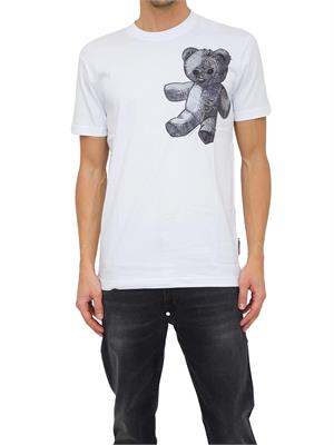 T-SHIRT PHILIPP PLEIN BIANCO in UOMO