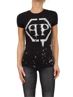 T-SHIRT PHILIPP PLEIN NERO in DONNA