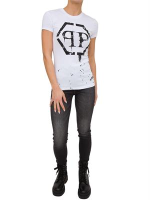 T-SHIRT PHILIPP PLEIN BIANCO in DONNA